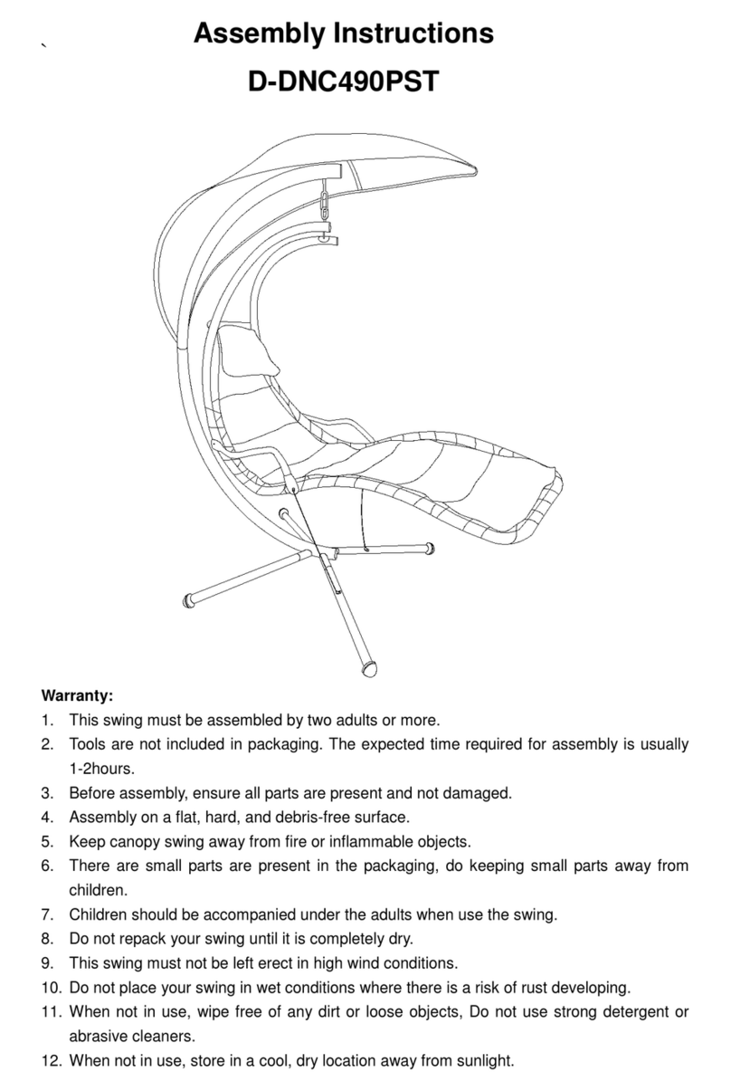 Sunjoy D-DNC490PST Installation guide