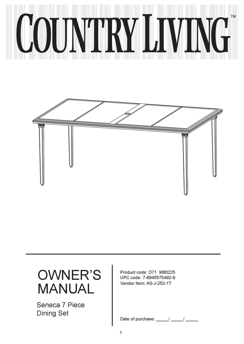 Country Living Seneca owner's manual