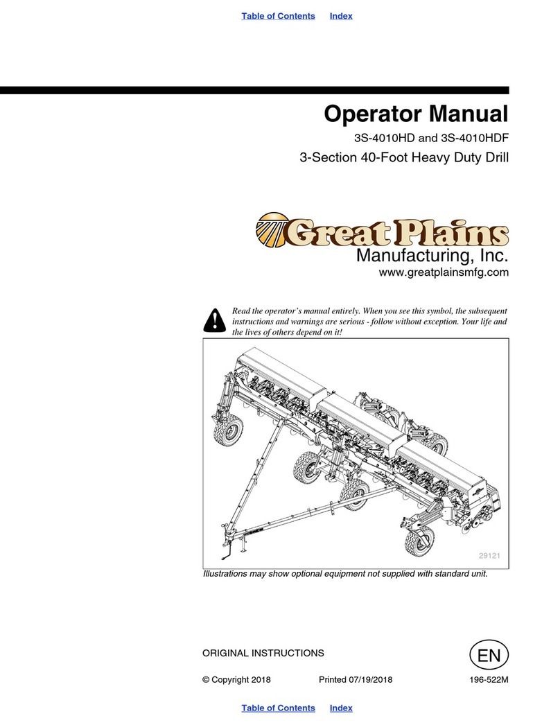 GREAT PLAINS 3S-4010HDF operating manual