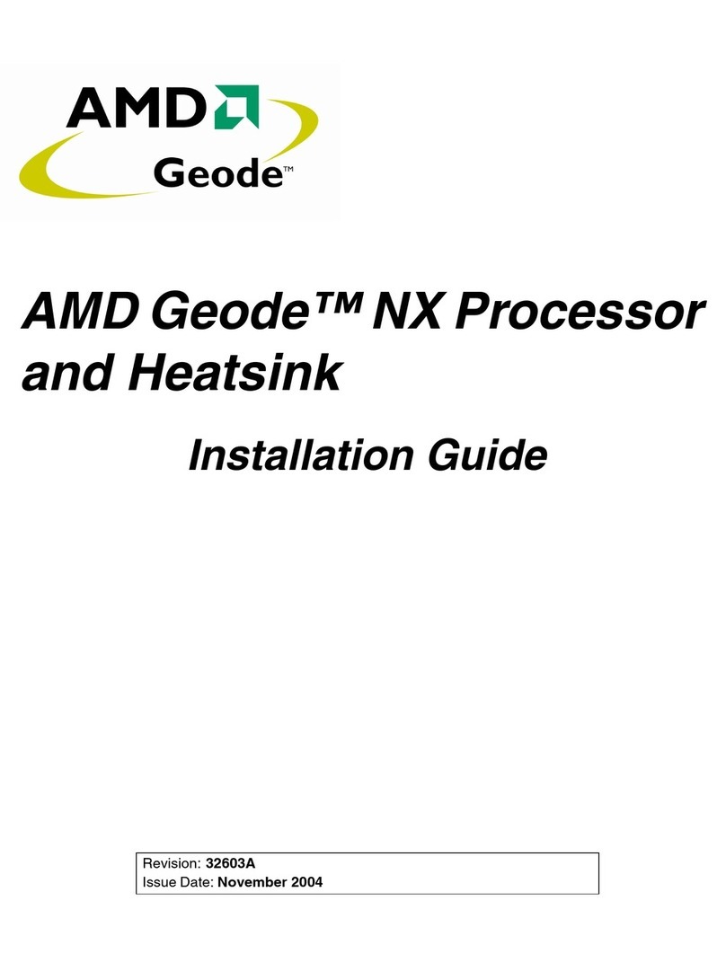 AMD Geode NX 1250 User manual