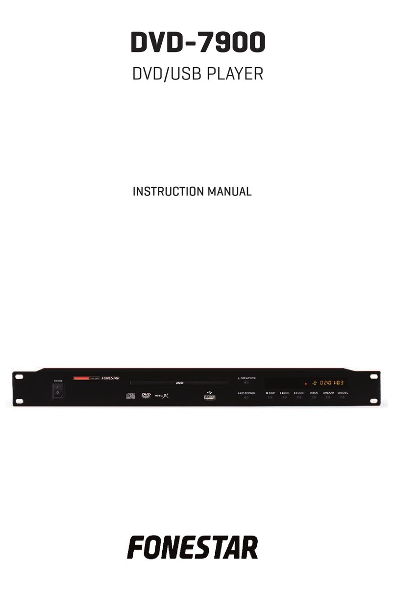 FONESTAR DVD-7900 instruction manual