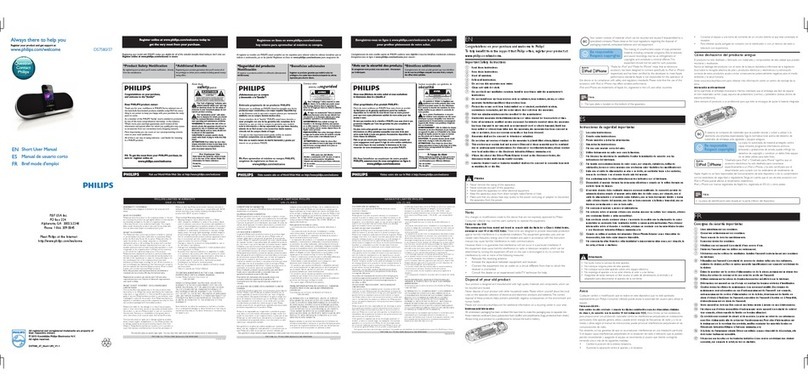 Philips DS7580/37 Product information sheet