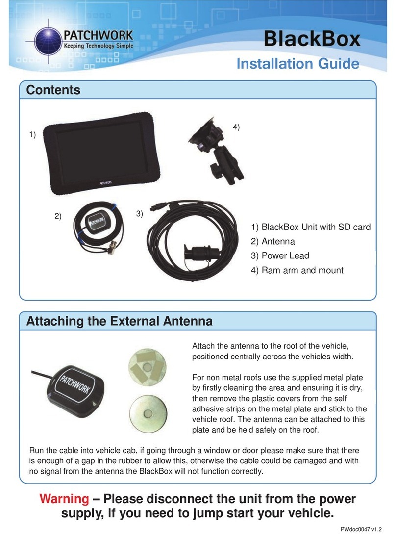 PATCHWORK BlackBox air User manual