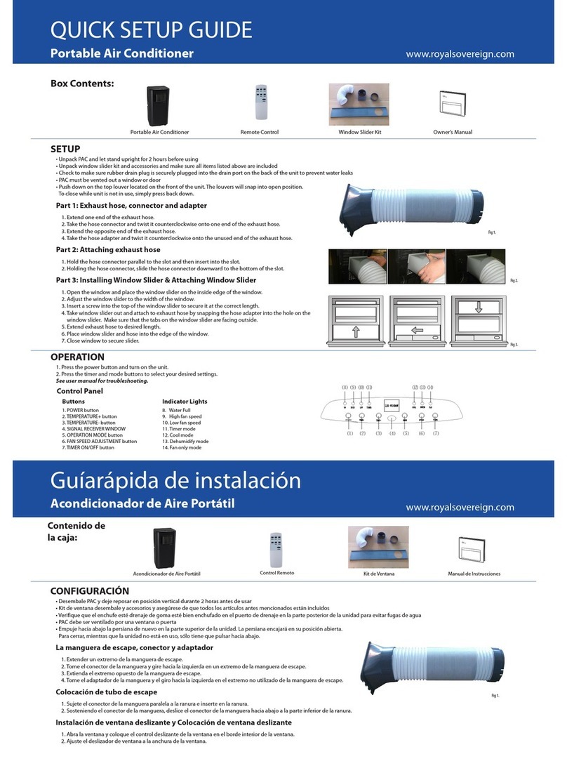Royal Sovereign ARP-5008 User manual