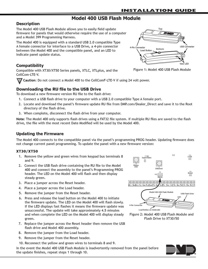 DMP Electronics 400 Operating and maintenance instructions DMP Electronics 400 Operating and maintenance instructions