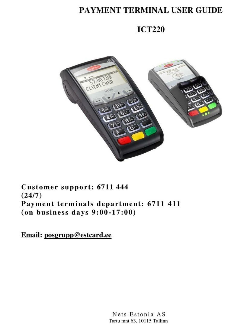 Ingenico iCT220, iCT250 User manual