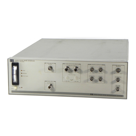 HP 11848A User manual