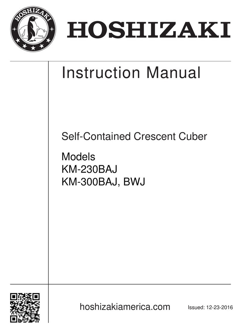 Hoshizaki KM-300BAJ instruction manual