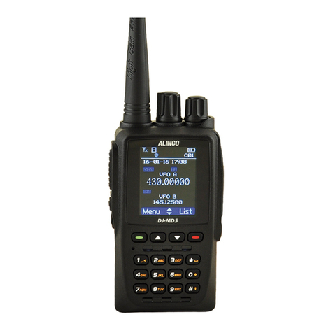 Alinco DJ-MD5 Operation manuals