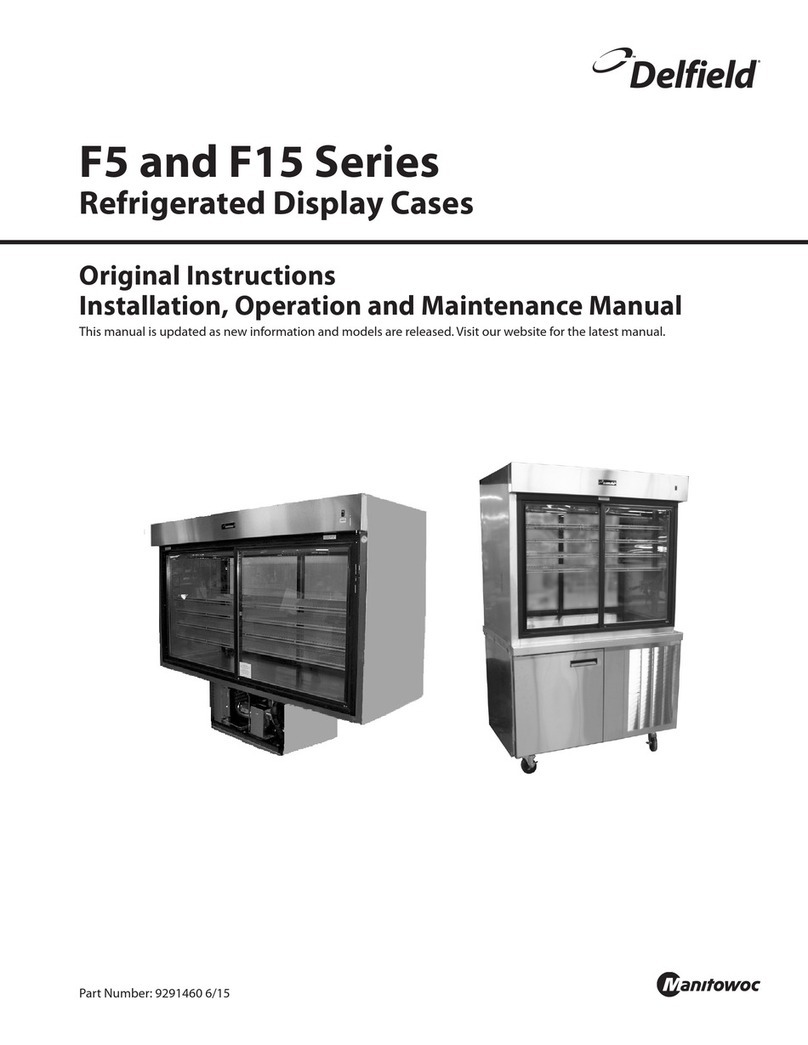 Delfield F5MR48N Installation, operation and maintenance manual