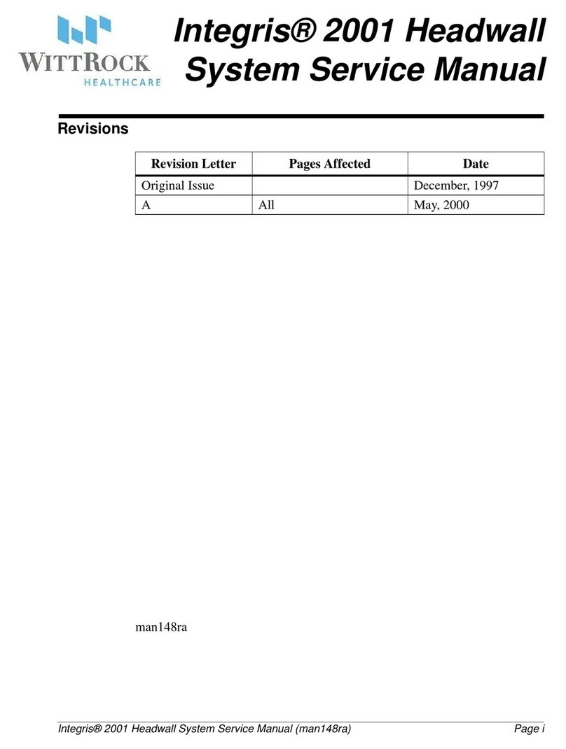 WittRock Integris 2001 Service manual