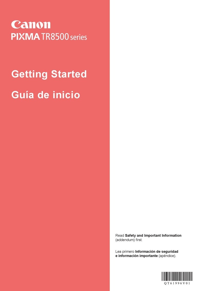 Canon TR8500 Series User manual Canon TR8500 Series User manual