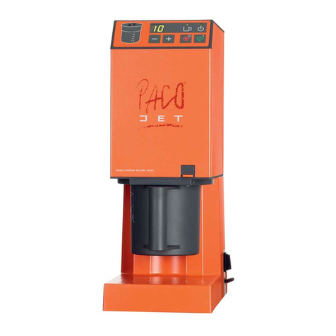 Pacojet Junior user manual