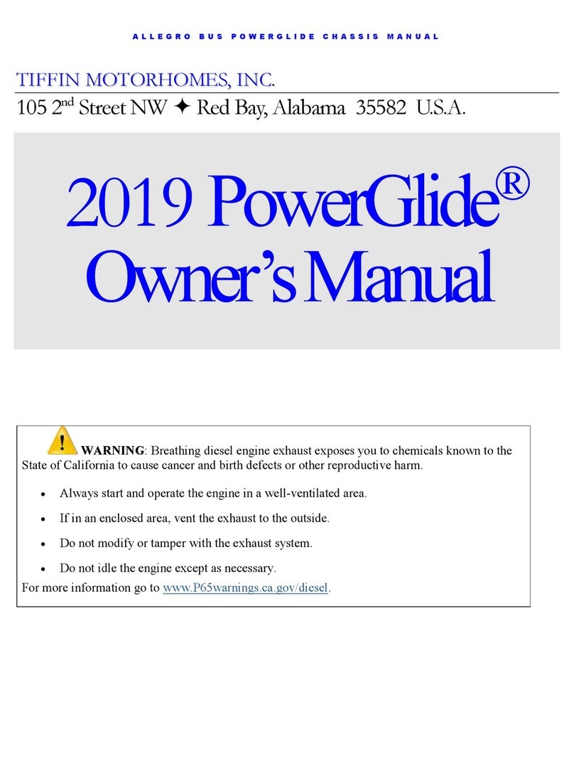 Tiffin Motorhomes PowerGlide 2019 User manual