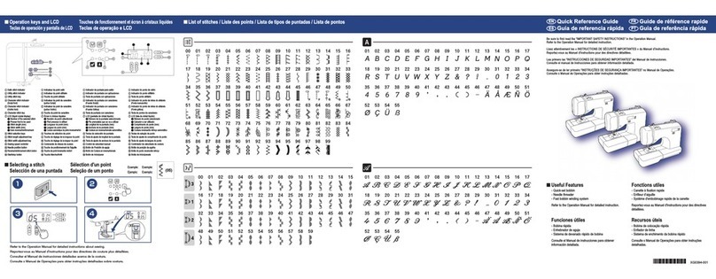 Brother SM8270 User manual
