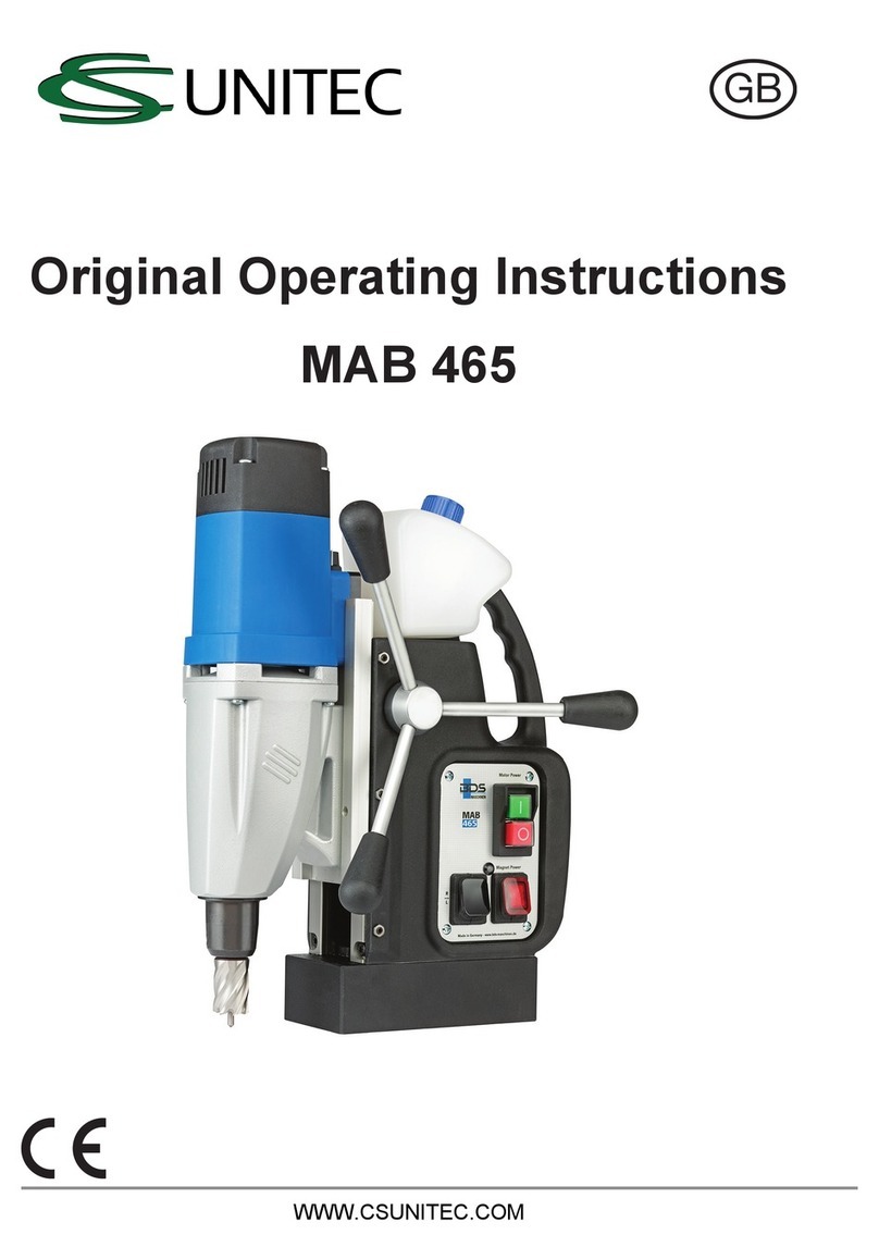 CS Unitec MAB 465 Original operating instructions