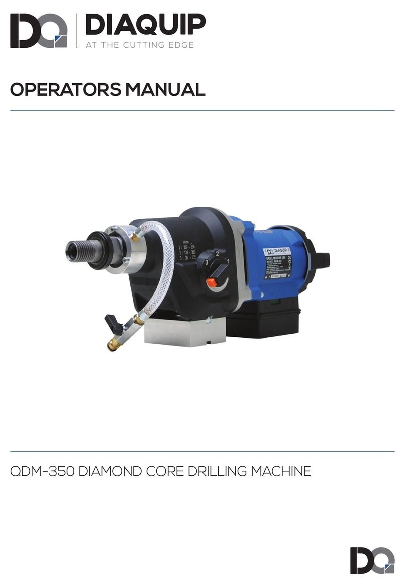 DIAQUIP QDM-350 User manual