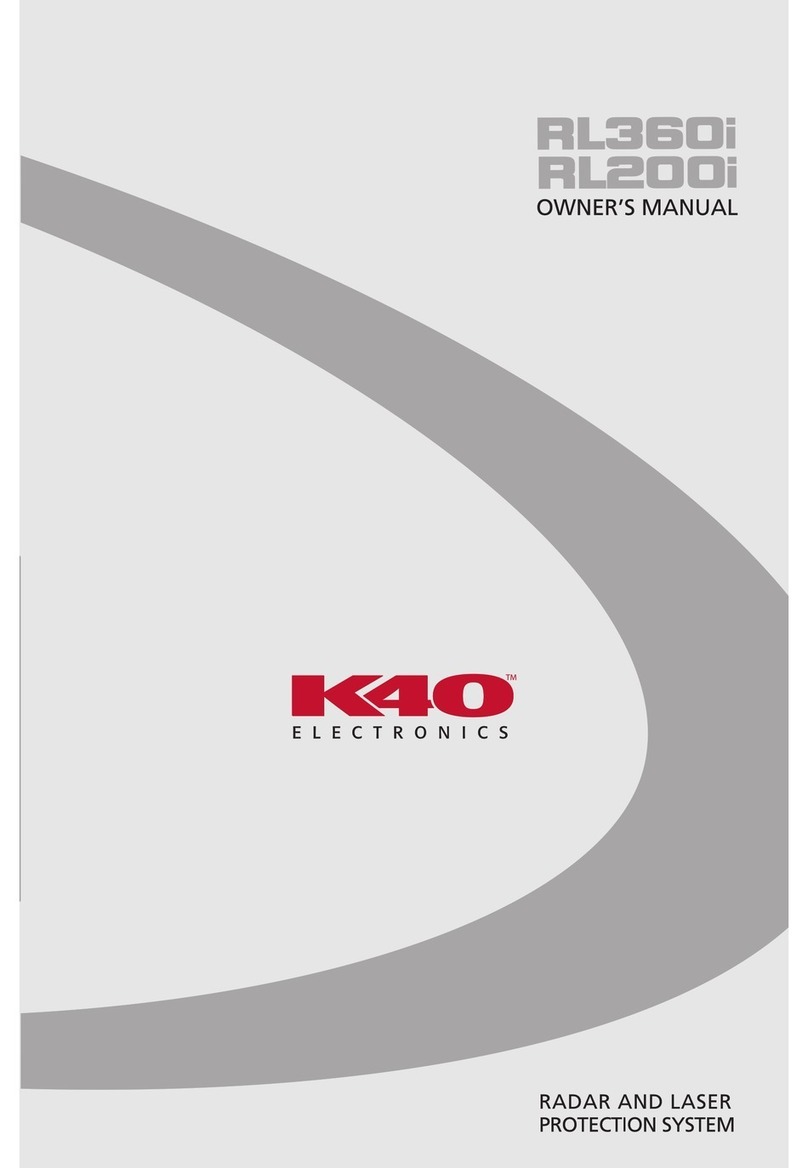 K40 ELECTRONICS RL200i owner's manual K40 ELECTRONICS RL200i owner's manual