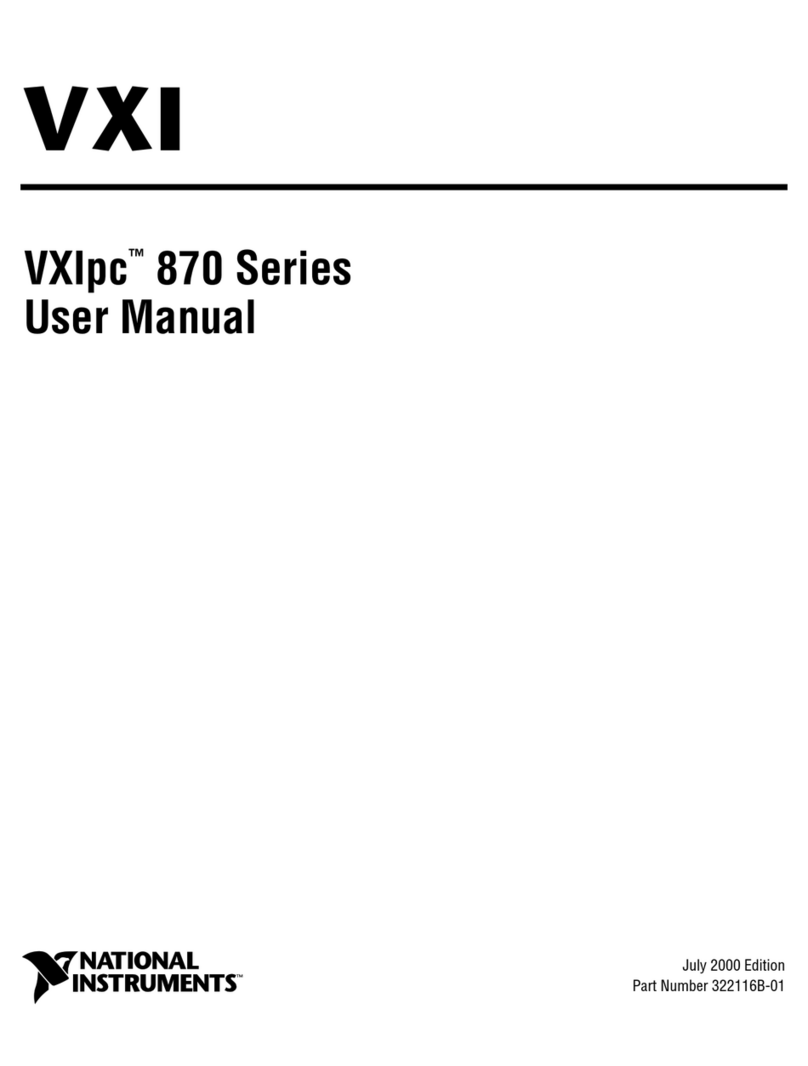 NI VXIpc-871 user manual