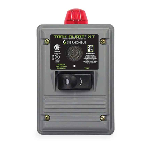 SJE Rhombus Tank Alert XT Wiring instructions