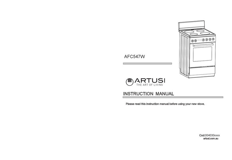 Artusi AFC547W instruction manual