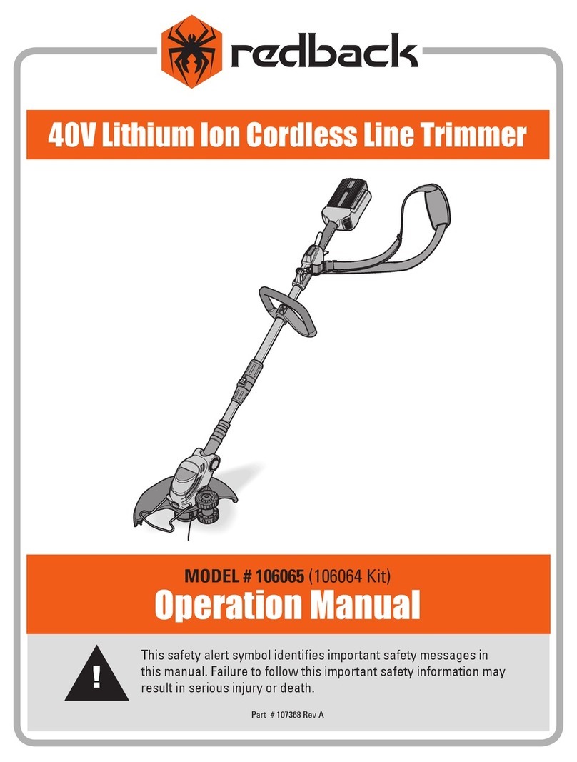 Redback 106065 User manual