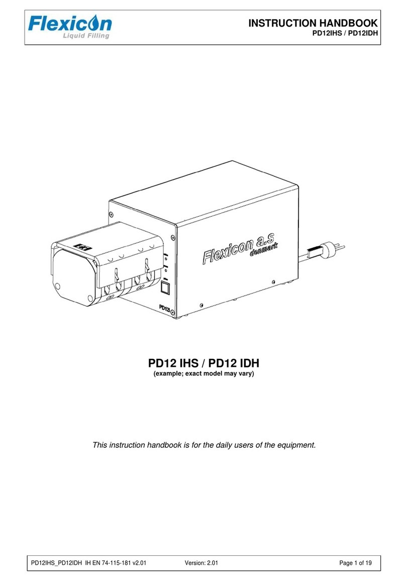Flexicon PD12IHS Instruction handbook