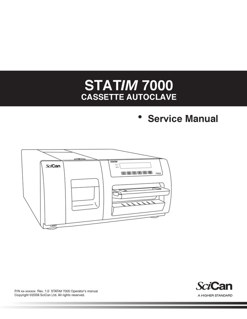 SciCan STATIM 7000 Service manual