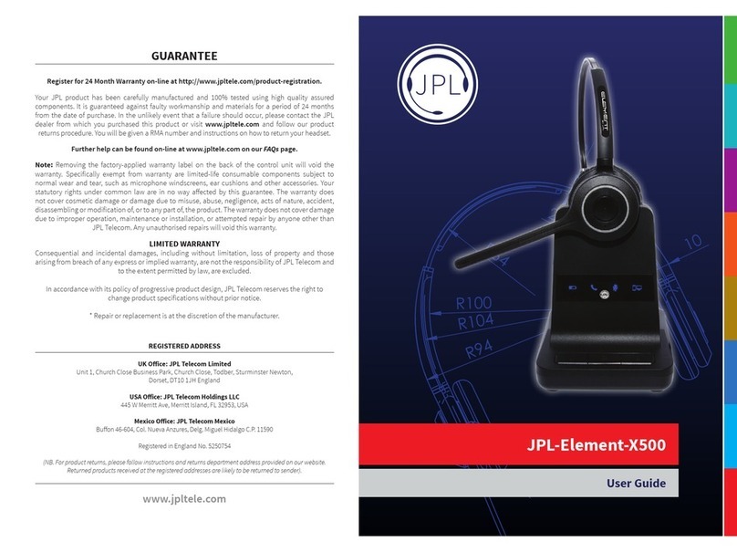 JPL Element-X500 user guide