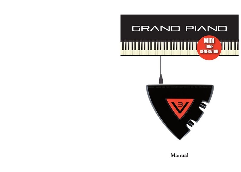 V3 SOUND GRAND PIANO User manual