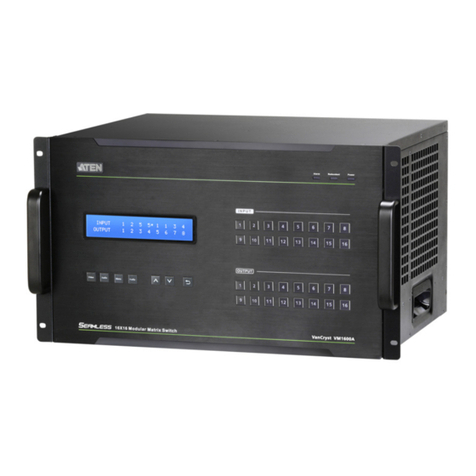 ATEN ATEN VanCryst VM1600A user manual