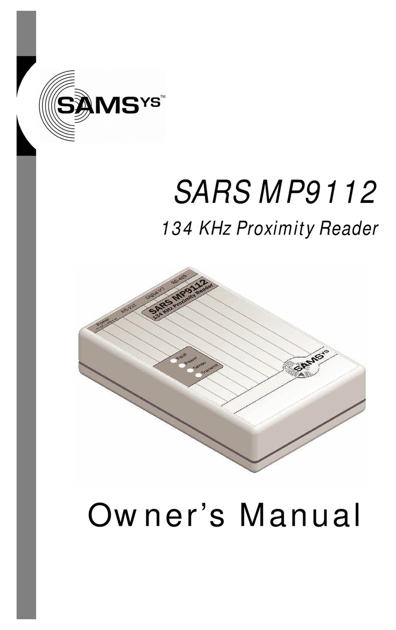 SAMSys SARS MP9112 owner's manual