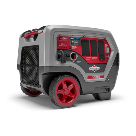 Briggs & Stratton QuietPower Q6500 Troubleshooting guide