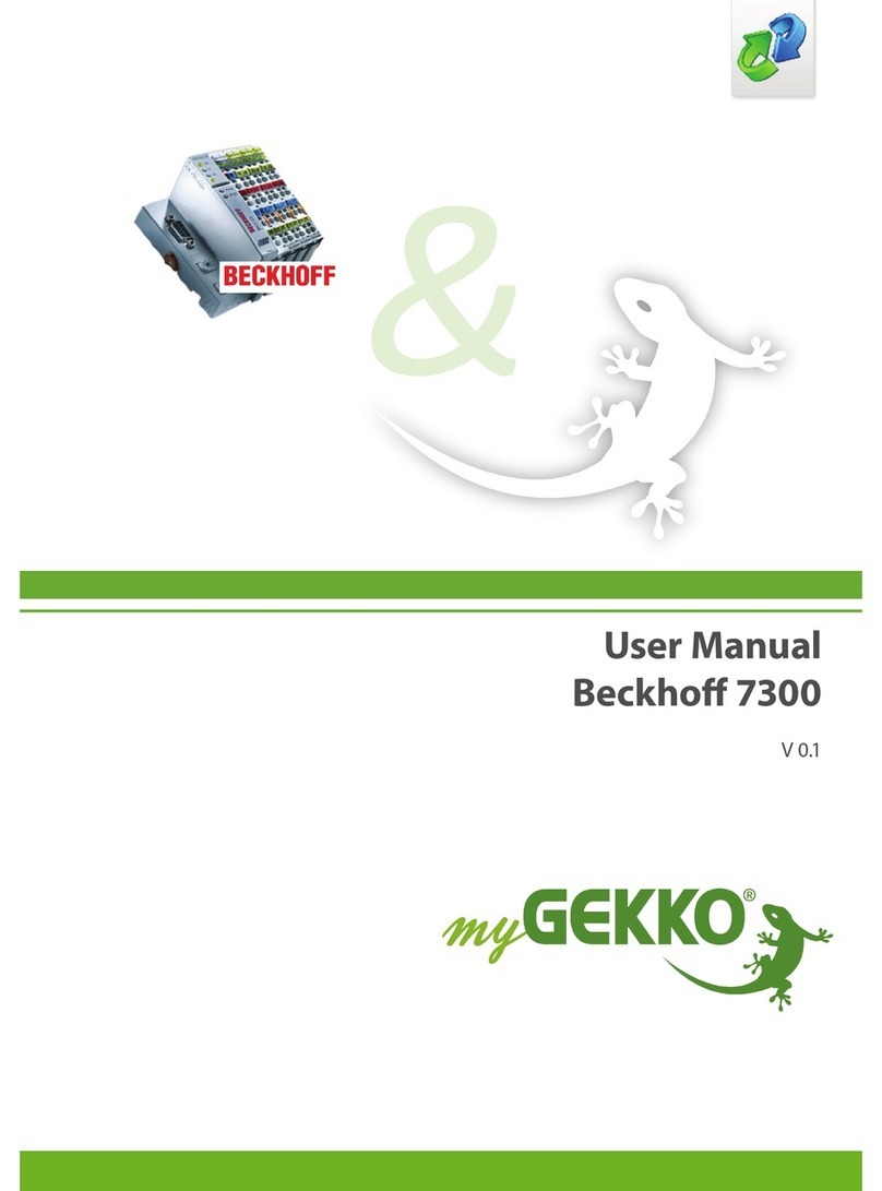 Beckhoff BK7300 User manual