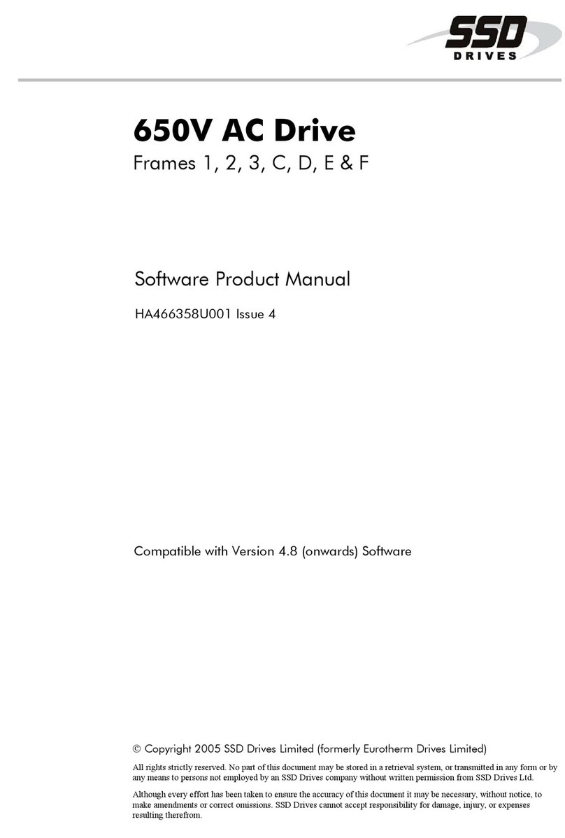 SSD Drives 650V product manual