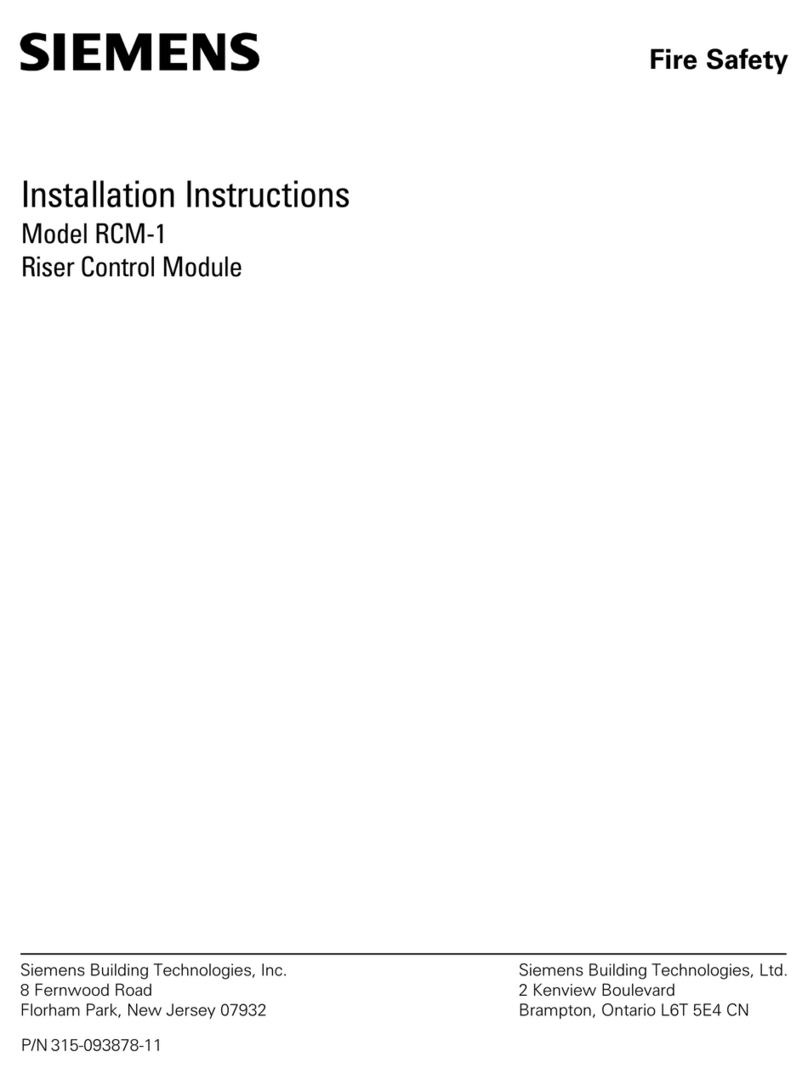Siemens RCM-1 Service manual