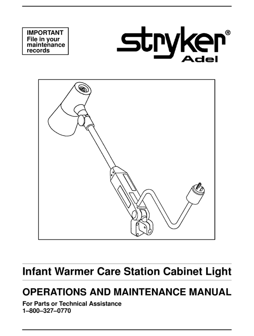 Stryker Adel User manual