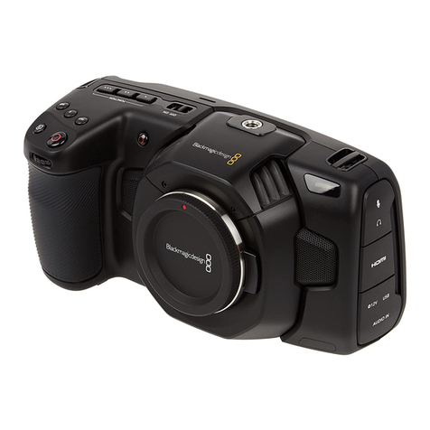 Blackmagicdesign Pocket Cinema Camera 4K User's installation and operation manual