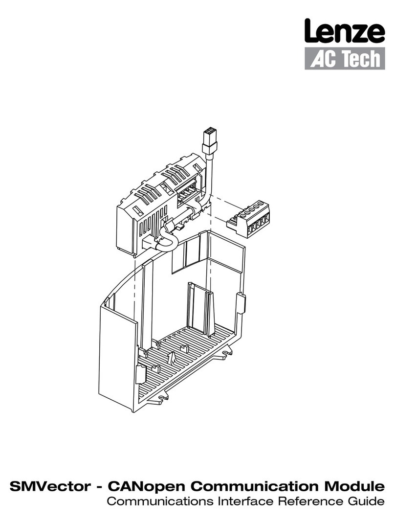 Lenze SMVector User manual Lenze SMVector User manual