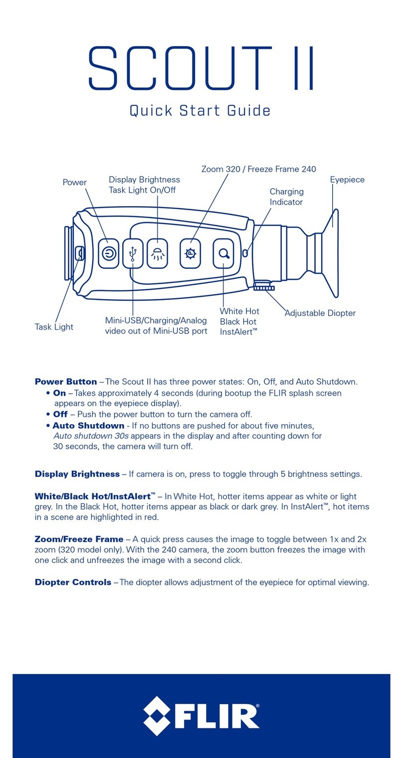 FLIR SCOUT II User manual