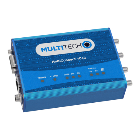 Multitech MultiConnect rCell 100 Series User manual