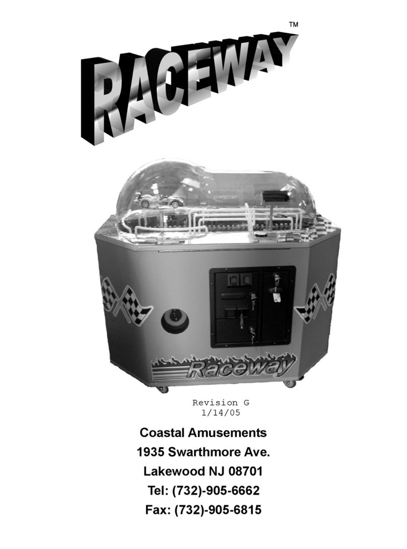 Coastal Amusements Raceway User manual Coastal Amusements Raceway User manual