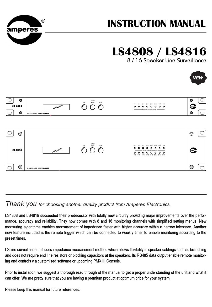 Amperes LS4816 instruction manual