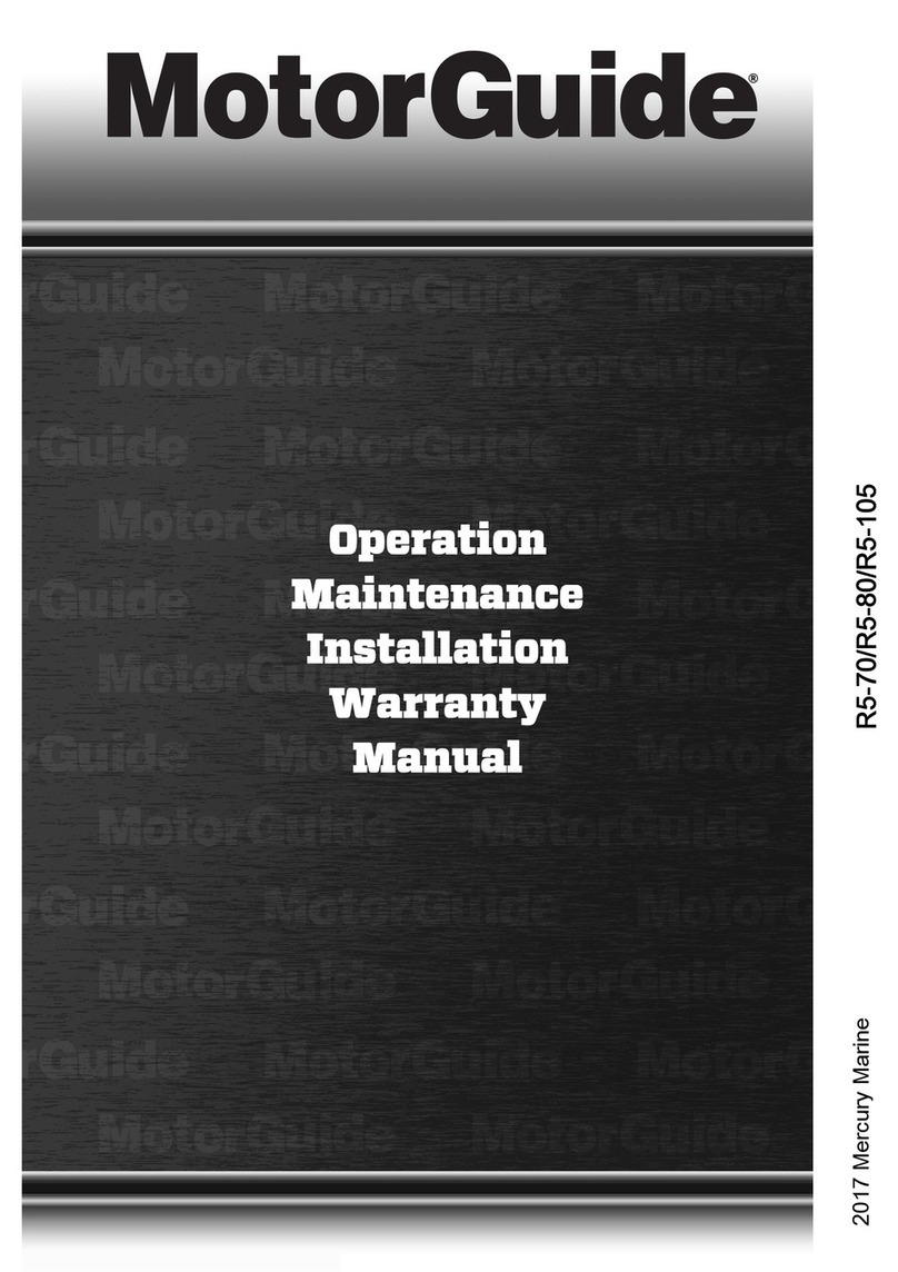 MotorGuide R5-70 Operation, maintenance & installation manual