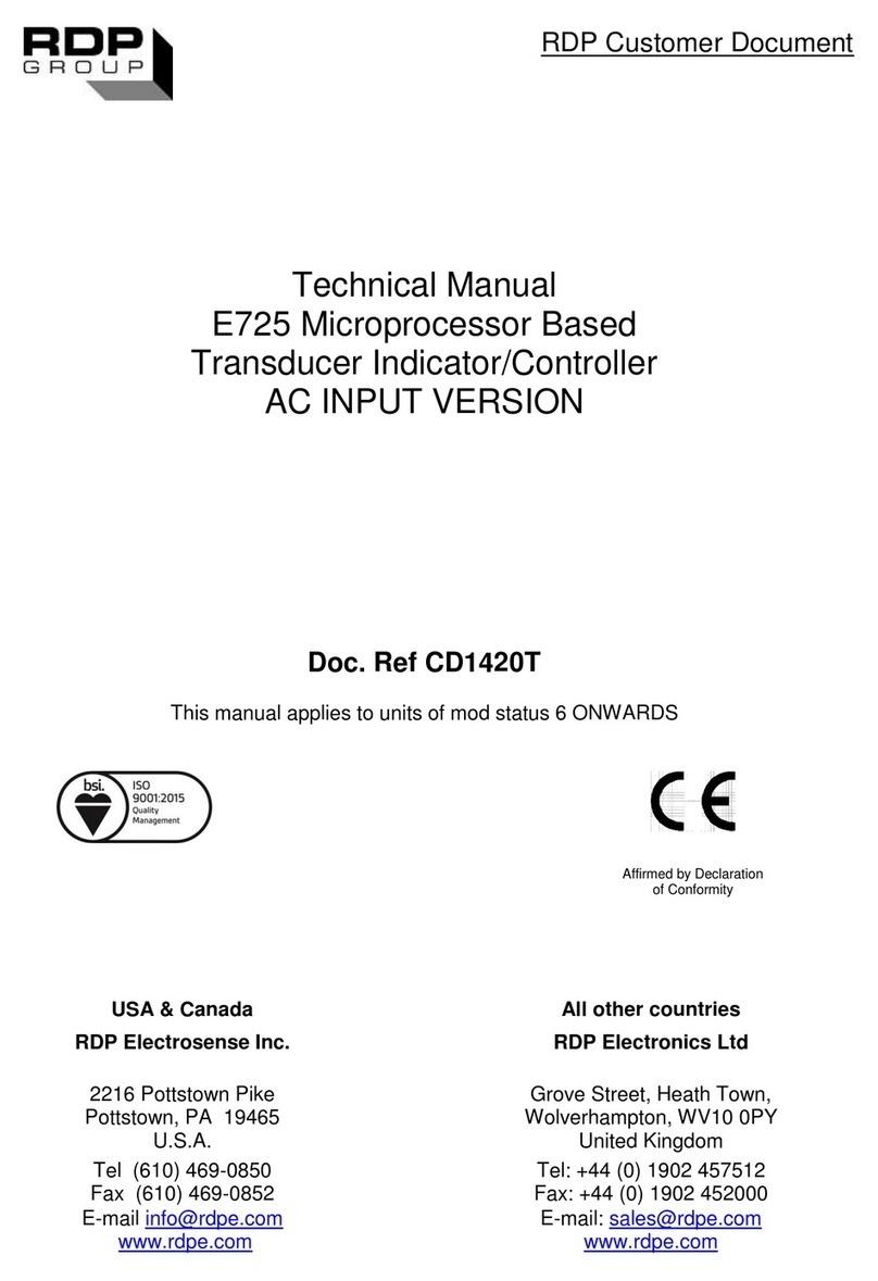 RDP E725 Technical manual