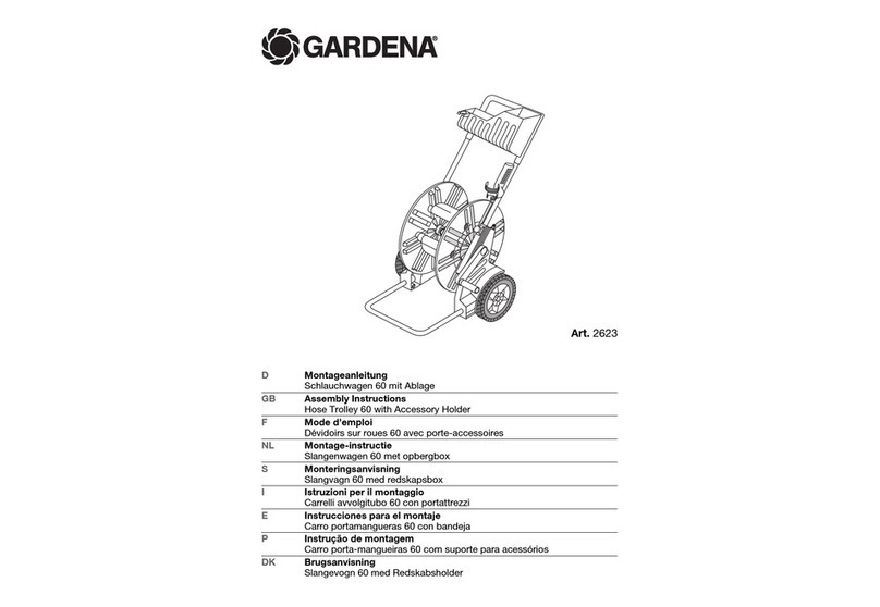 Gardena 2623 Assembly instructions