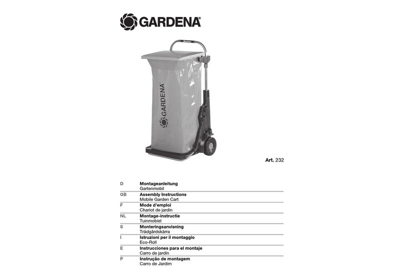 Gardena 232 Assembly instructions