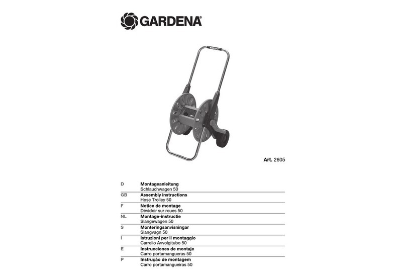 Gardena 2605 Assembly instructions
