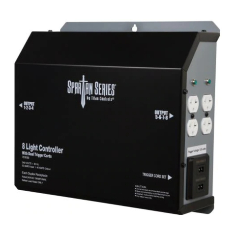 Titan Controls 8 Light Controller User manual