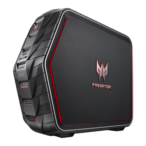 Acer Predator G6-720 User manual